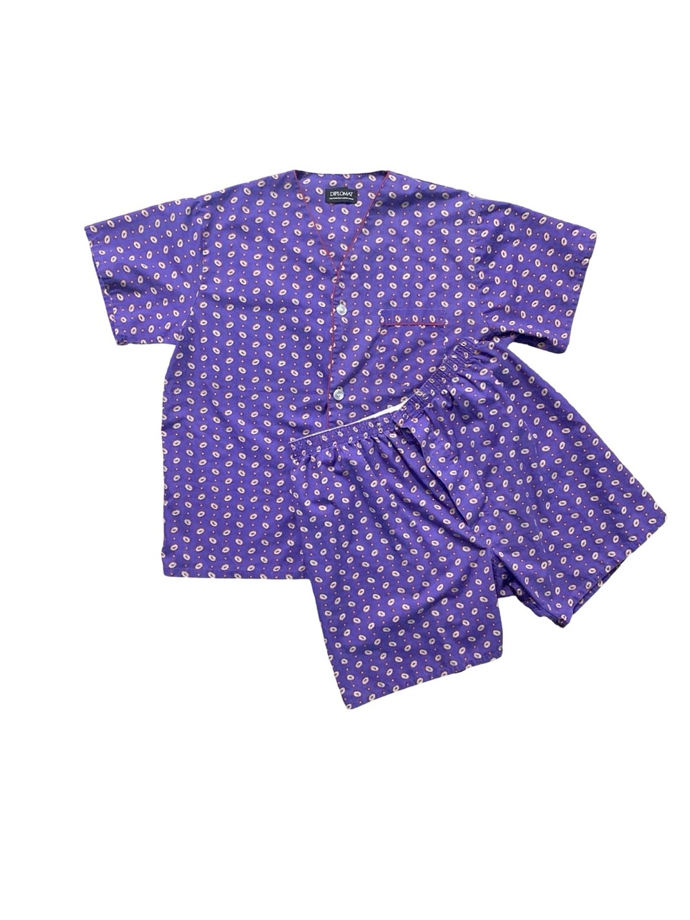 Diplomat Men’s Loungewear Pajama Set Size Large